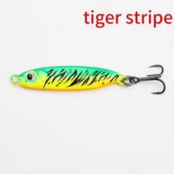 New 7g/10g/15g/20g Fast Sinking  Metal Fishing Lure Metal Jigging Lure Artificial Bait