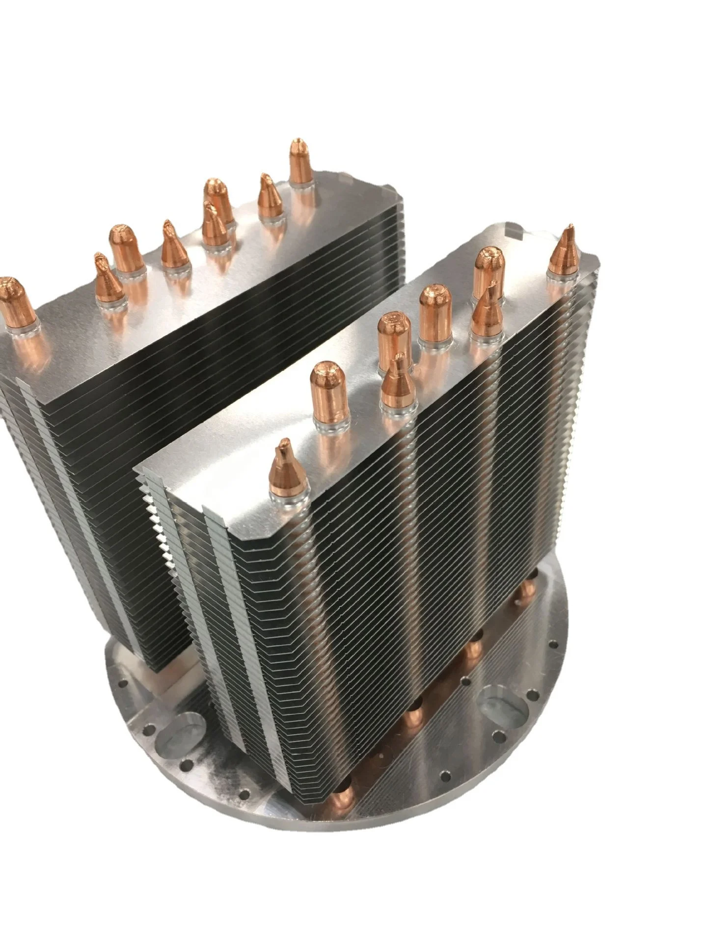 300W Round LED Lighting Heatsink with Heatpipes
