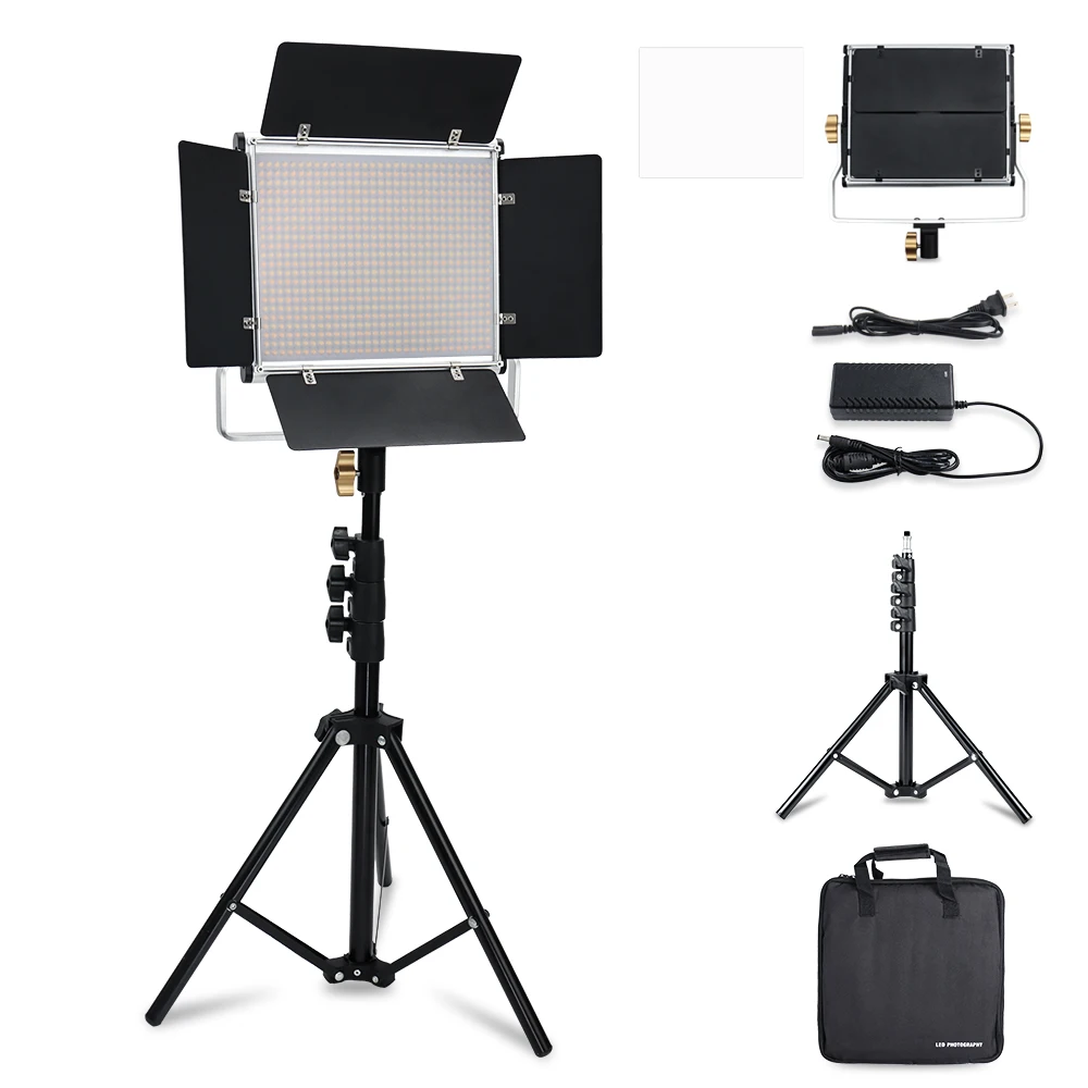 W&5 W480S Professional audio video lighting equipment live stream light led video light