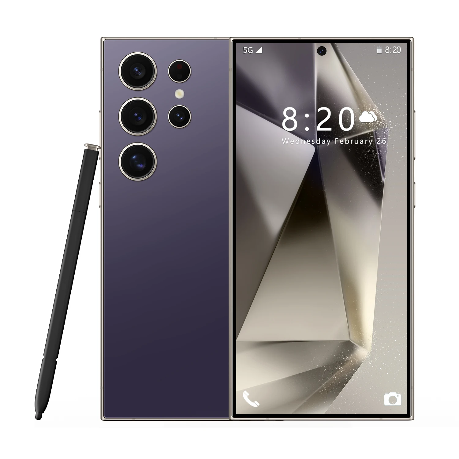 New S24 Ultra Phone Global Version 7.3 Inch Smartphone 16gb+1tb Android 13 Cellphones Smartphone Unlocked 5g Mobile Phones