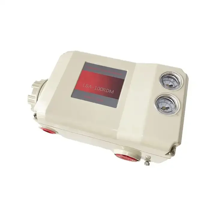 L8A-100 Series Linear Valve Accessories Digital Valve Positioner 4~20mA Smart Electro Pneumatic Positioner