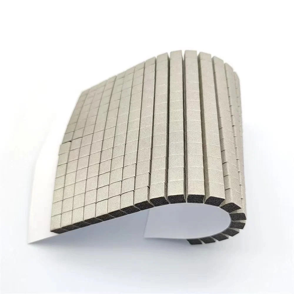 Customized U D E shapes certificate 94V0  94HF1self adhesive strip EMI EMC Shielding foam Gasket