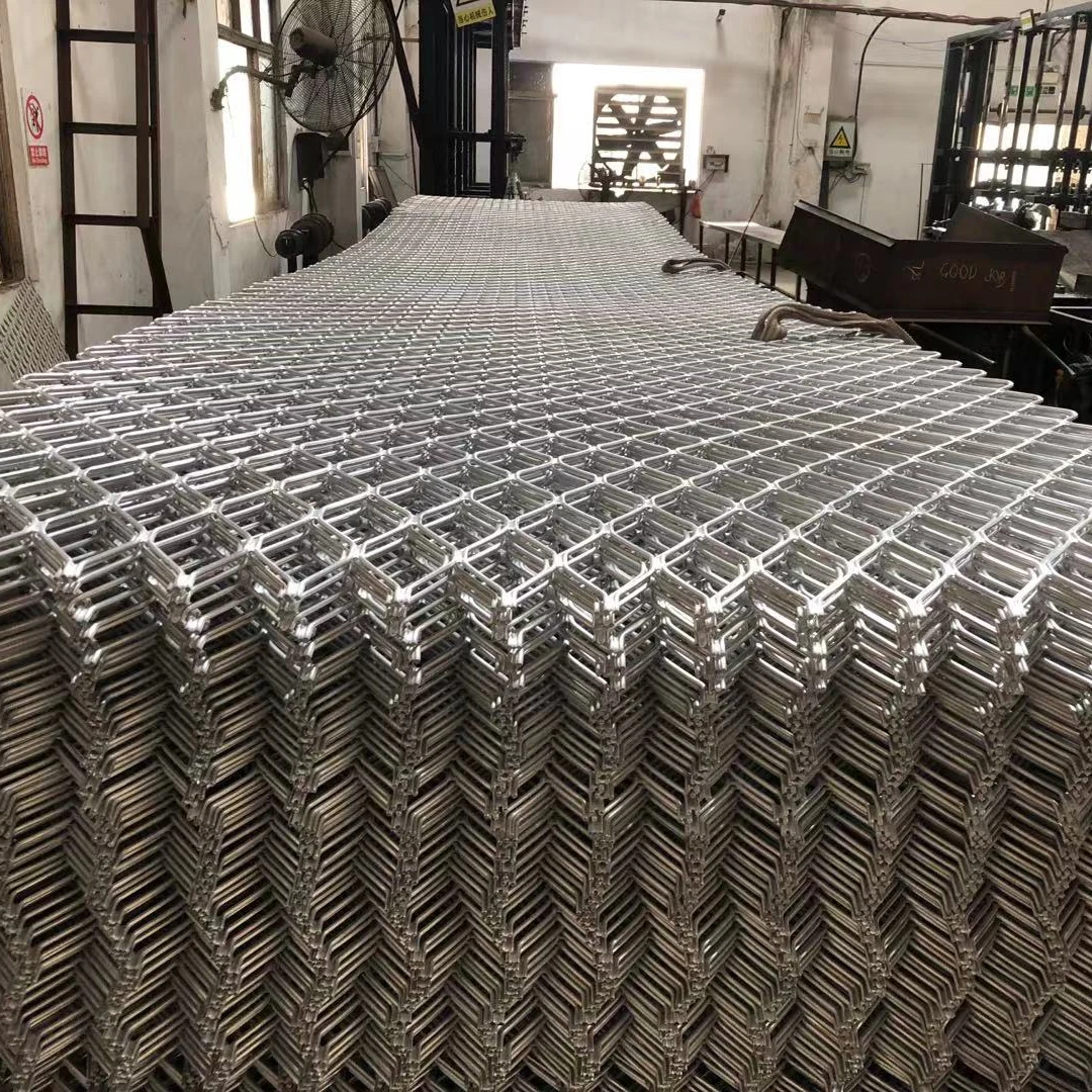 Manufacturer Painted white Diamond shaped fashionable metal aluminum mesh