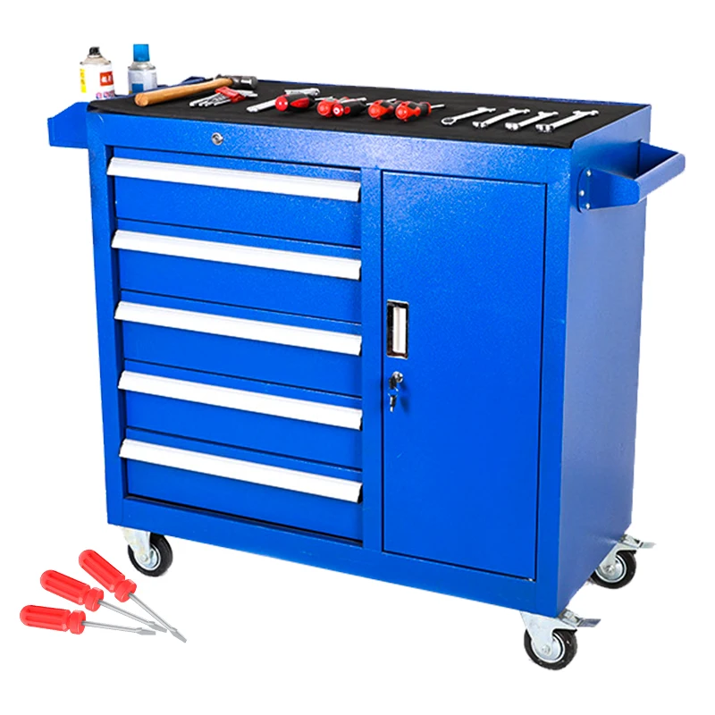 large green heavy duty 3 tray hand tool trolley cart chest and set 4 drawers tool box cabinets work bench garage