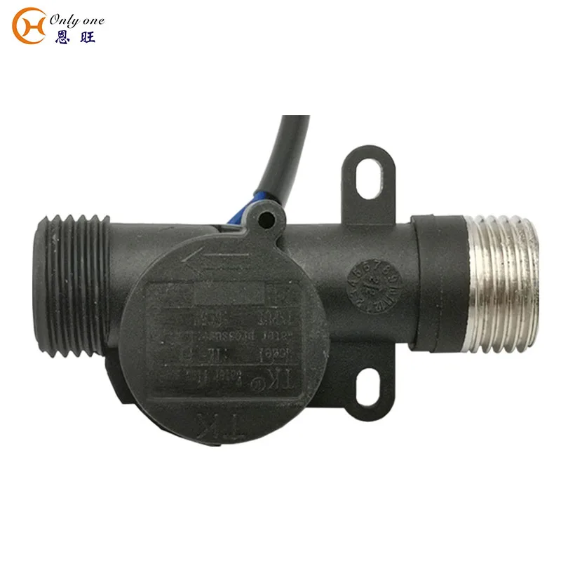 Plastic Magnetic Water Flow Sensor Multifunction Liquid Flowmeter 2-30L/Min