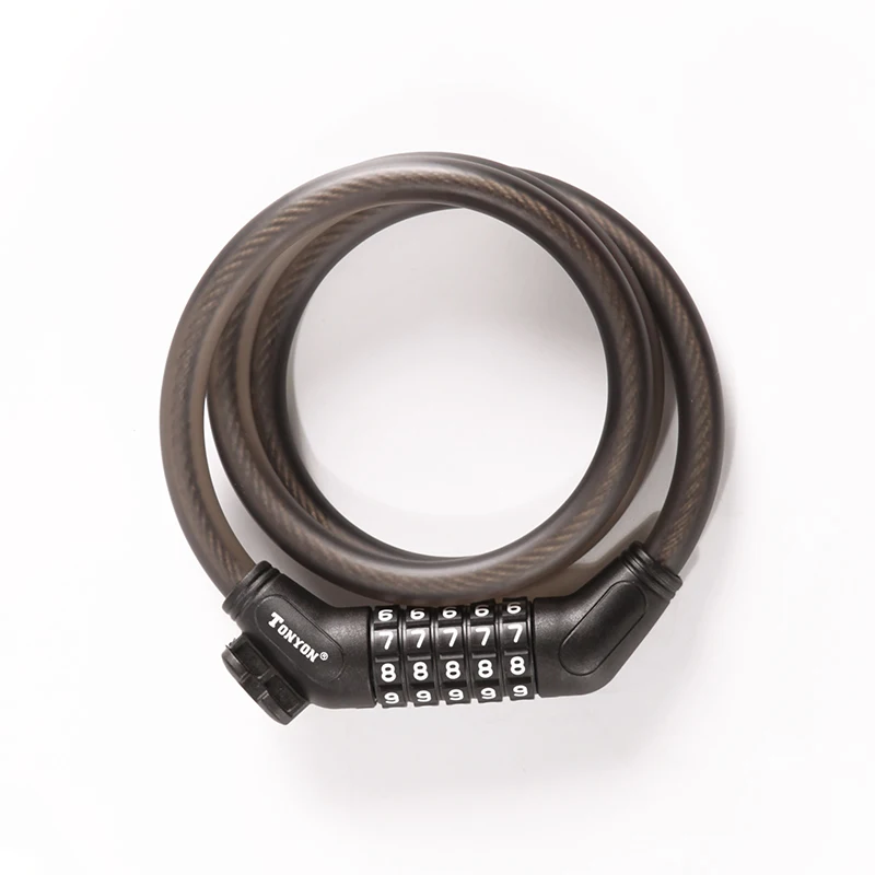 TONYON 5 digit combination security lock for bicycle combination password lock