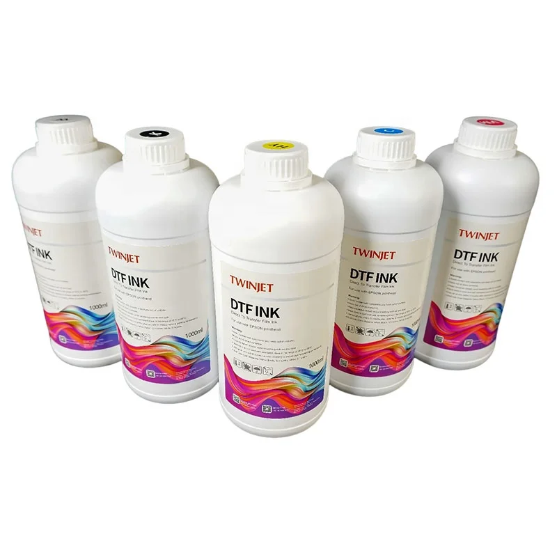 Inkbank Okai Tinta DTF Ink Powder and Film Ciss Ink System 8550 DTF White Ink