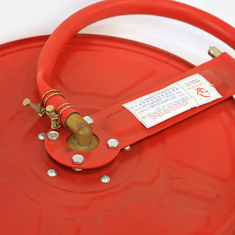 Chinese Factory Manufacture Swing manual 1inch hose Fire Hose Reel 30m