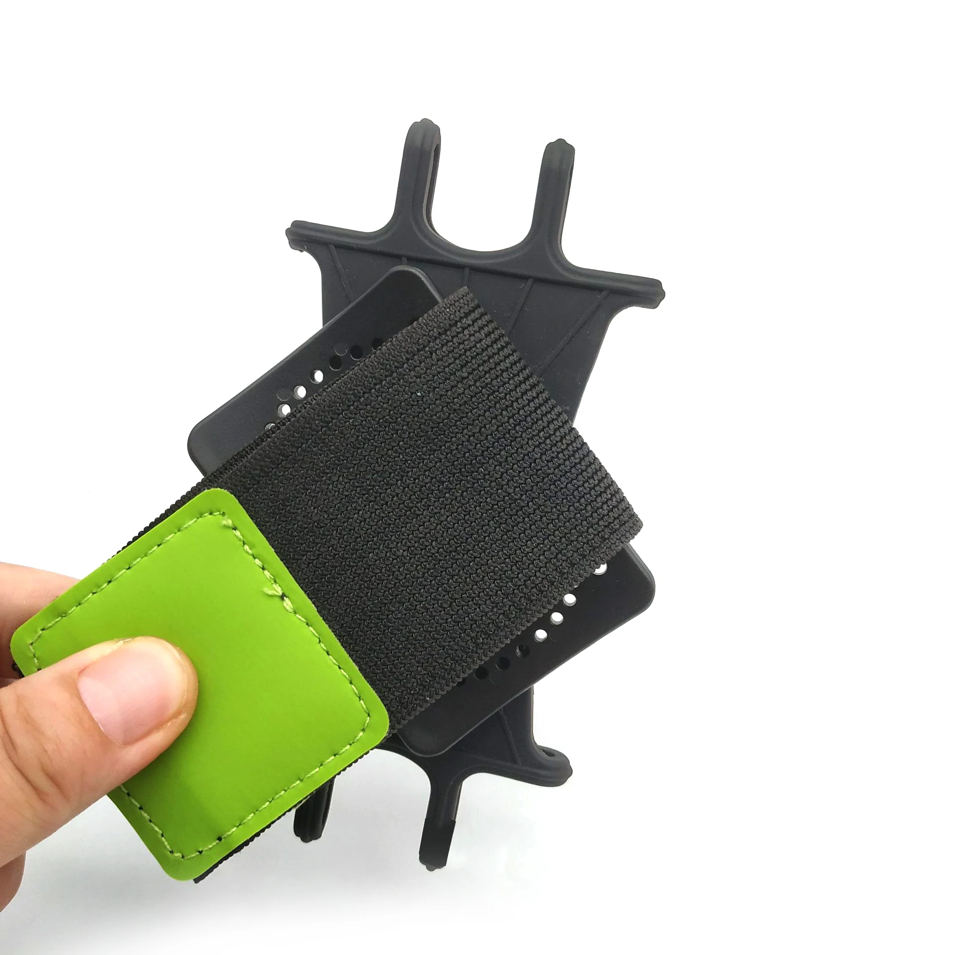 factory price  running fitness cycling Elastic Sport Arm Band Cell Phone Holder 360 rotating wrist bag phone bag for men