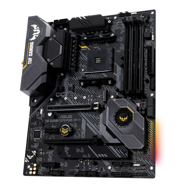 Motherboards TUF GAMING X570-PLUS WI-FI Socket AM4 DDR4 128GB For R5 2600E 9 3900X cpus USB 3.2 M.2 AMD X570 Placa-mae