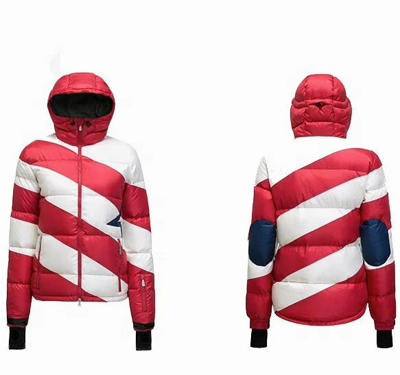 Ropa de Skiwear Skiing Waterproof Jacket Quality Clothing Puffy Jacket Women Padding Jacket