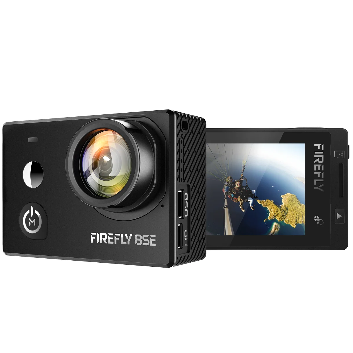 
hawkeye firefly 8se 7G Lens 4K 30fps IPS touchscreen sport camera support external MIC and remote control btc wifi 