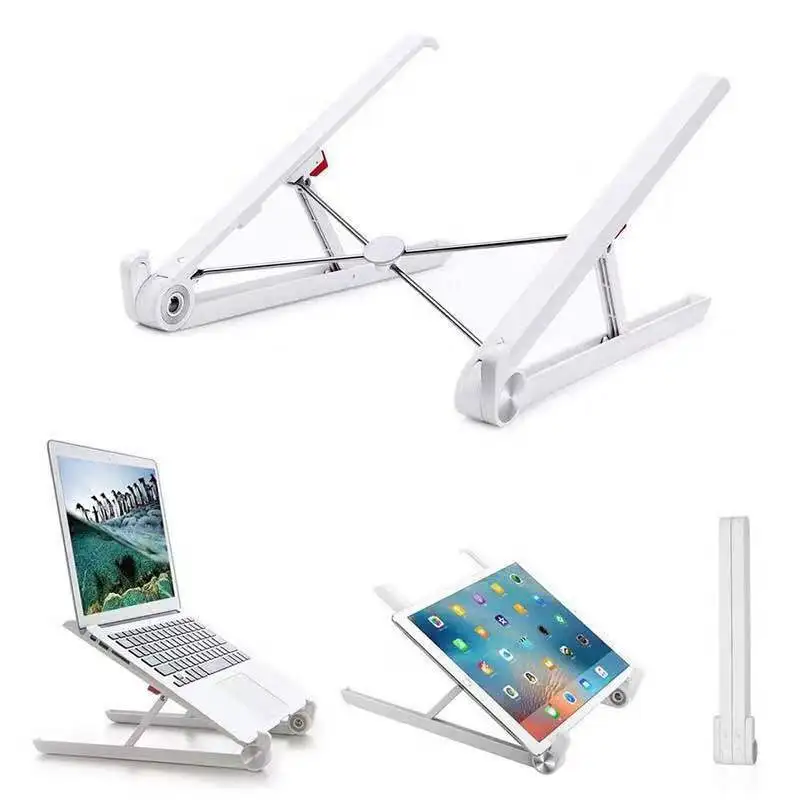 Складная подставка для ноутбука портативный держатель Macbook iPad HP Dell