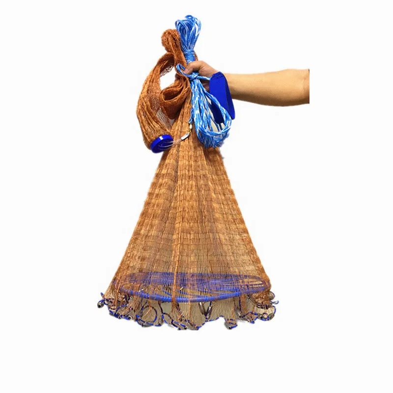 New Release Without Frisbee Disc Nylon PA6 Fishing Fishing Throw Cast Net