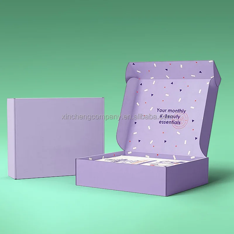 Clothing paper box wholesale custom white card paper food box single pass printer kraft paper bag corrugated box