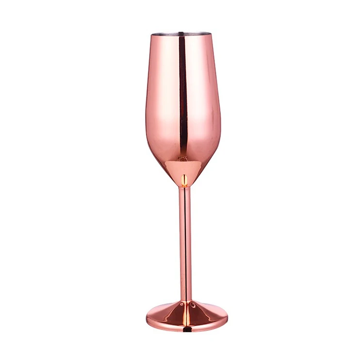 Stainless Steel Unbreakable Sparkling Champagne Goblet Wine Cup Mugs
