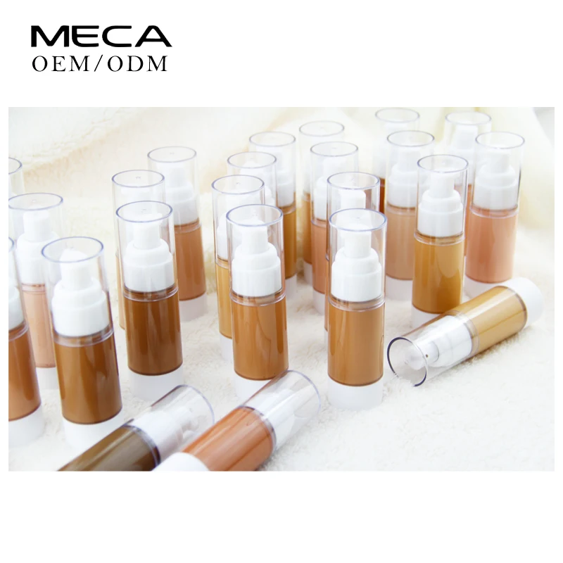 Популярные хорошие новости Косметика для макияжа сделайте свой собственный логотип полное покрытие Жидкая основа веган долговечная