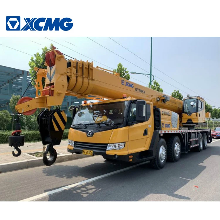 XCMG High Quality Hydraulic Truck Crane QY50KA Brand 50 ton 50 Ton Mobile Crane Price