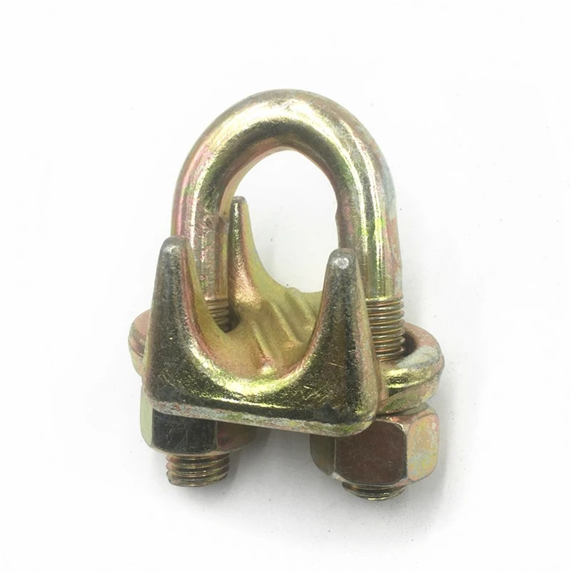Customized Galvanized Steel Stay Wire Clamps/ Guy Clips/ Wire Rope Clips