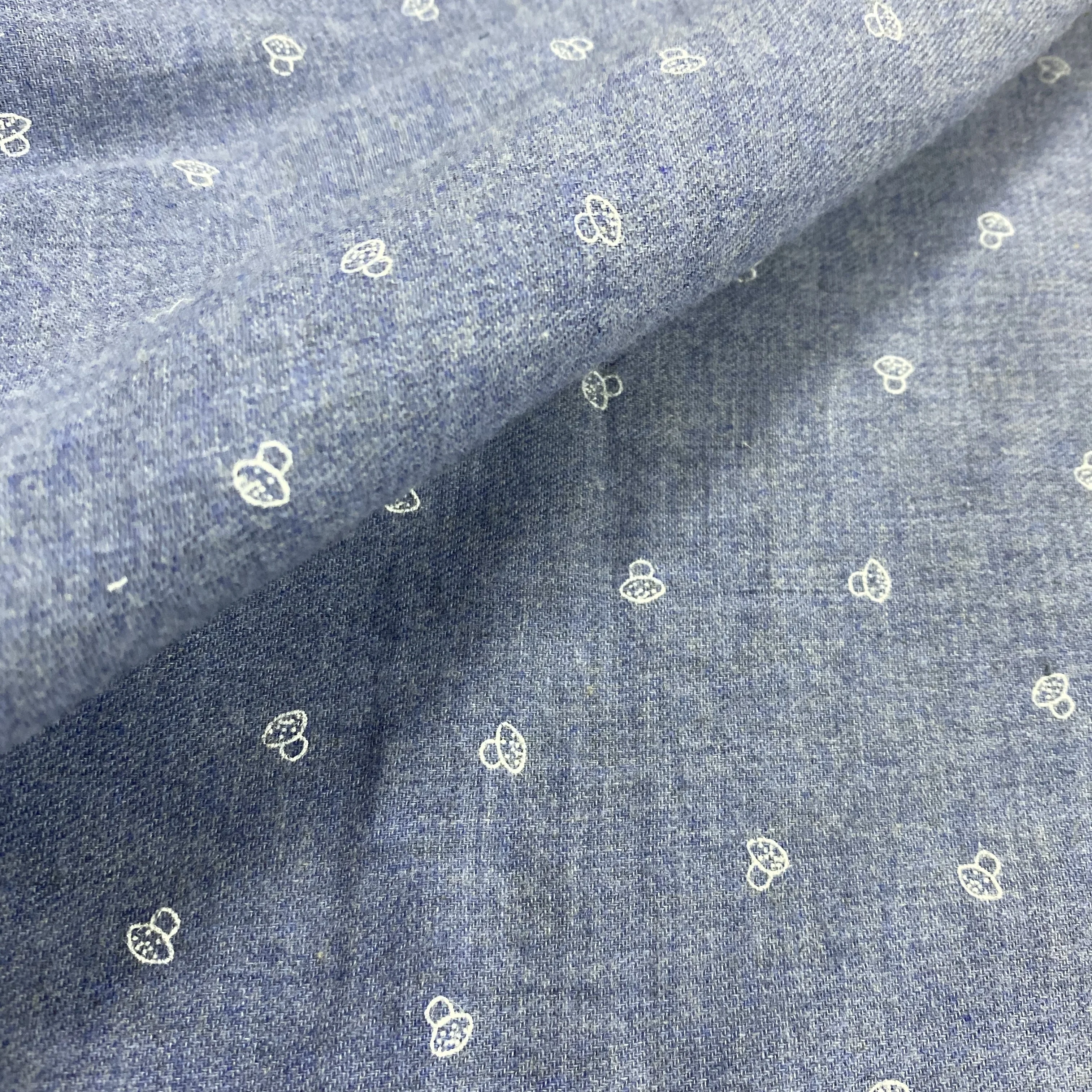 100%cotton reactive yarn dyed poplin men shirts woven fabric