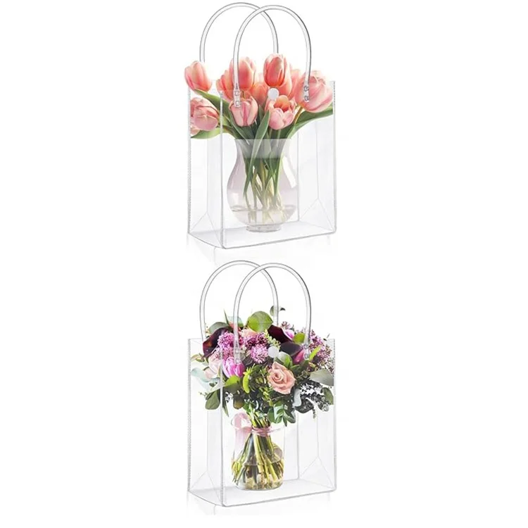 High quality multipurpose customized flower bags fir bouquets and tote bag cotton flowers tote bag en cotton flower