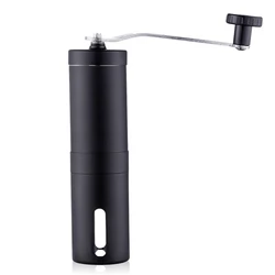 Coffee Grinder Hand Manual Handmade Coffee Bean Burr Grinders Mill Kitchen Tool Crocus Grinders Mini Stainless Steel Battery