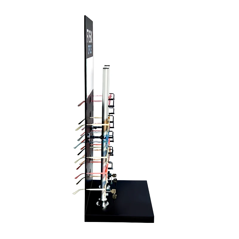 Customized Modern Counter Acrylic Metal Display Stand New Sunglasses Display Rack Eyeglass Display