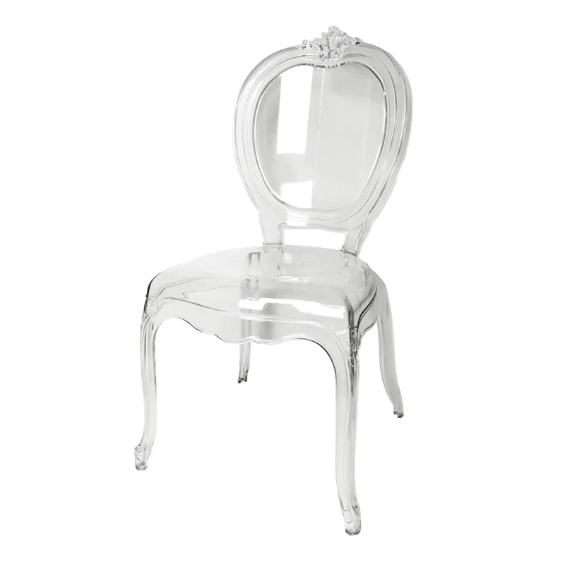 Wholesale Hotel Clear Acrylic Event Chairs Party Dining Sale Plastic Chiavari Chair Crystal Wedding Transparent Chair