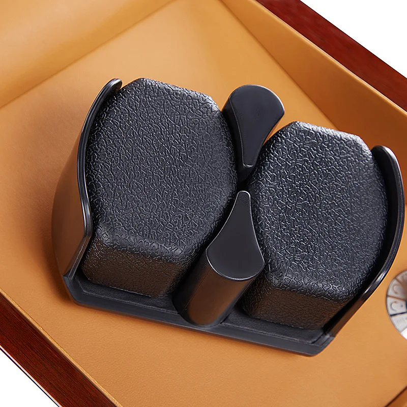 2023 Luxury Display Wood Watch Box Portable Single Watch Winder Rotating Watch Box for Sale