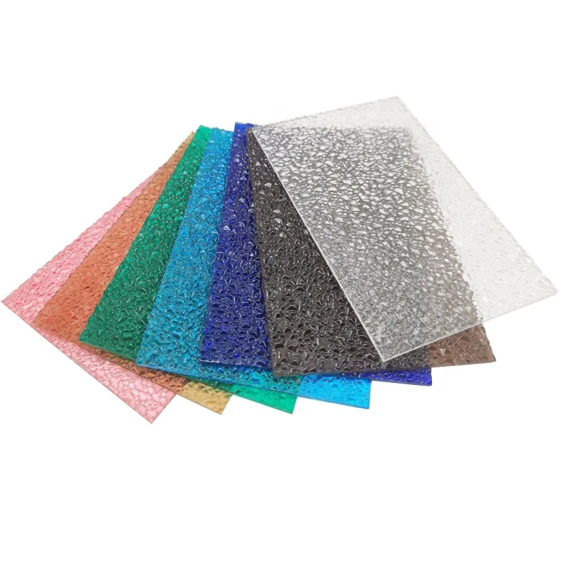 3mm CONSLITE  polycarbonate embossed panels pc sheets