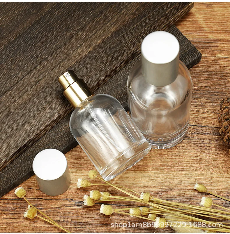 wholesale  30ml Cylinder Refillable Round Empty Perfume Bottles For Sale