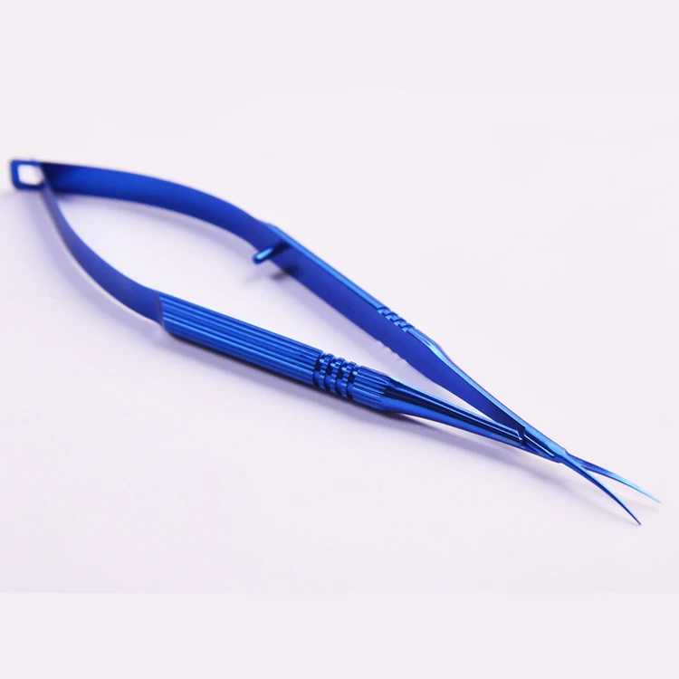 Easy to operate VANNA SCISSORS microsurgery instruments for ophthalmic surgery