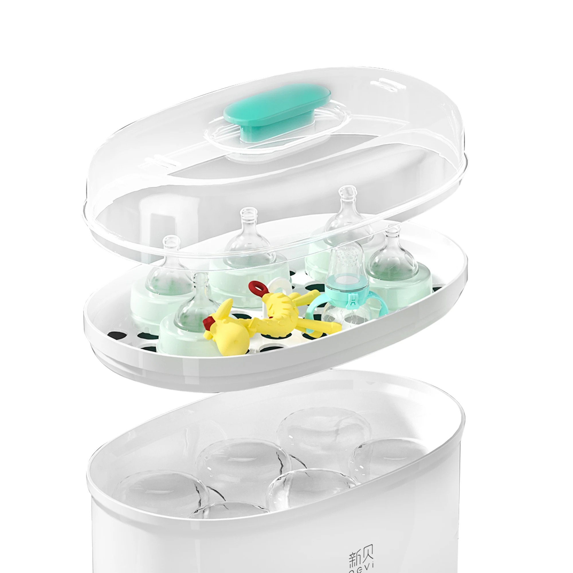 Wholesale Digital Electric Bottle Sterilizer Professional Smart Baby Bottle Steam Sterilizer with Dryer