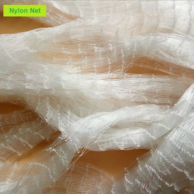
Custom Braided Single Wire Fishing Net Mesh Nylon Fishing Net 