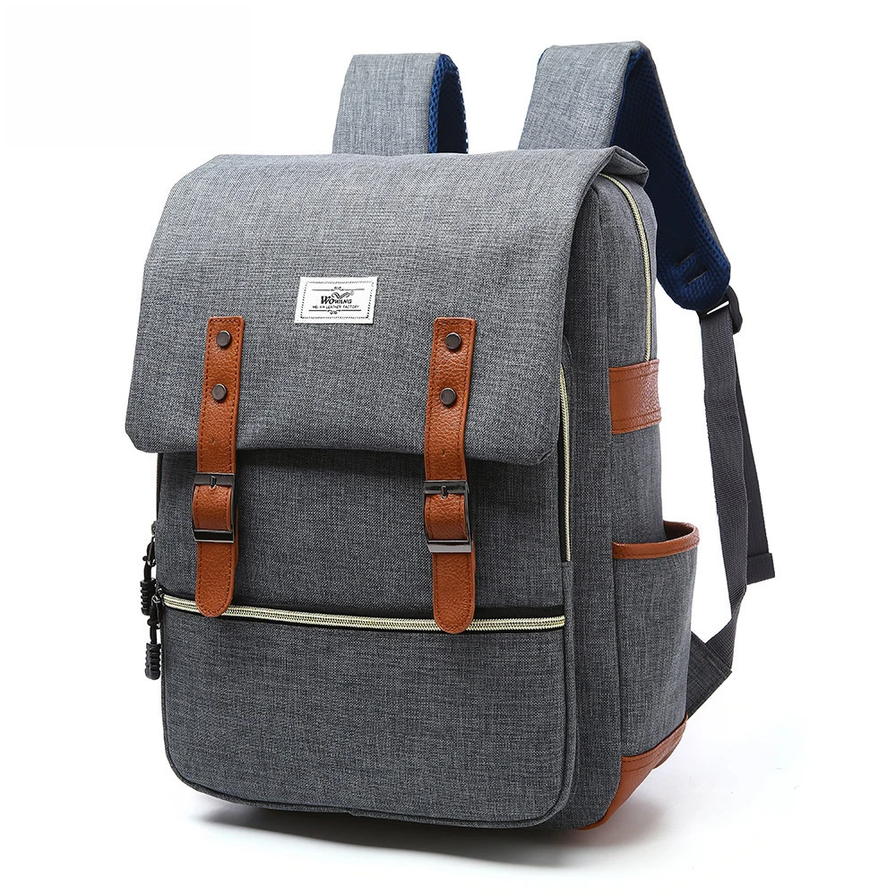 Nylon Trim Casual Book bag Vintage Anti-Theft Rucksack Shoulders Other Backpack