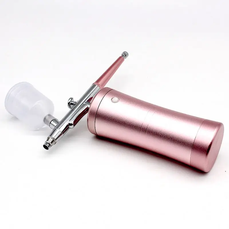 
Portable Mini Custom Oxygen Therapy Facial Beauty Skincare Facial Beauty Equipment Oxygen Spray Gun With USB Rechargeable 