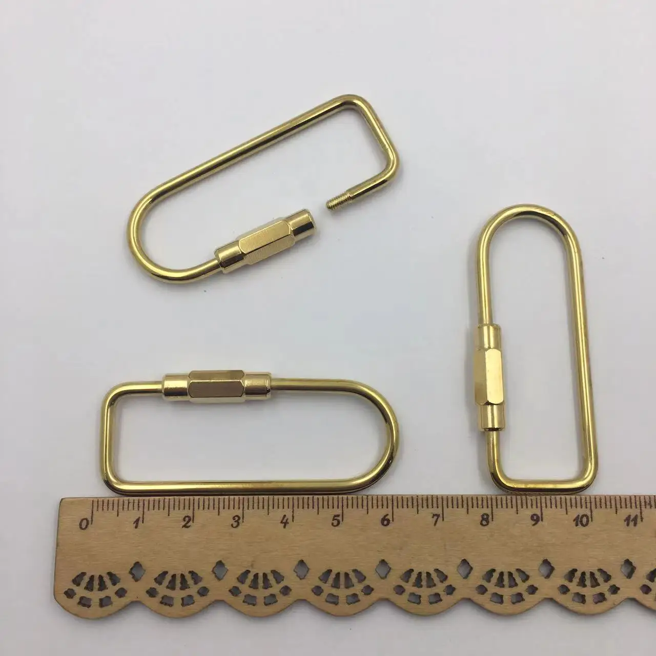 Special Key Fob Hardware Brass Bag Hook Key Chains
