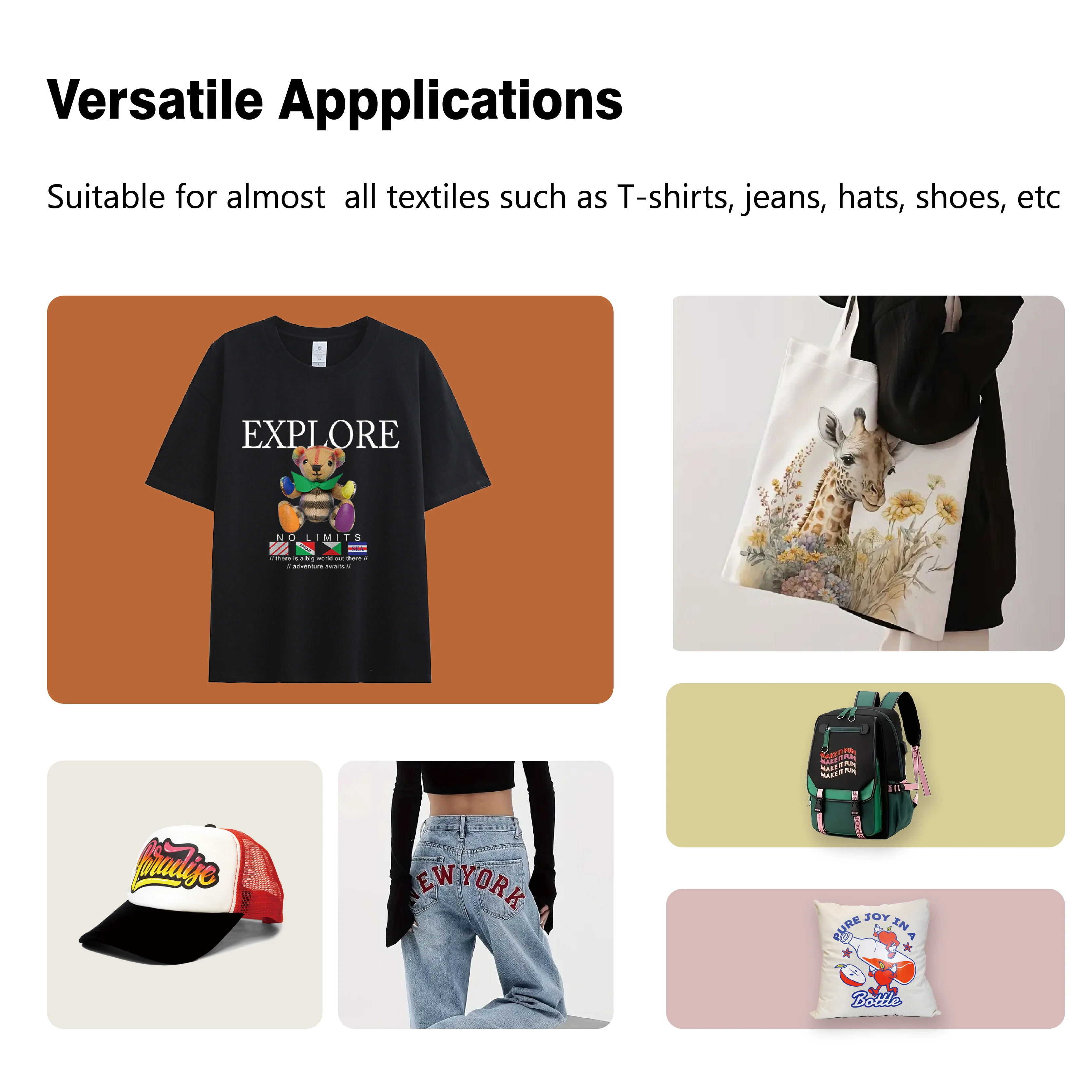 Visual-Tex small desktop dtf printer a3 white ink circulation with shaker and dryer pigment ink pet film