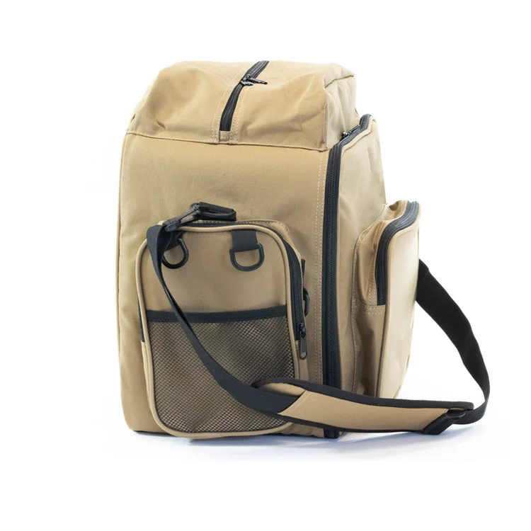 Customized Waterproof Outdoor Shoulder Carry Fish Gear Fishing Tackle Bag