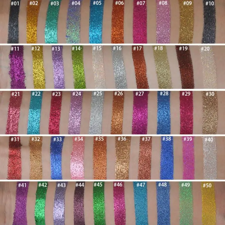 Multi Colors Square/Round  26mm Eyeshadow Single Eyeshadow Can Fit Into Eyeshadow Palete