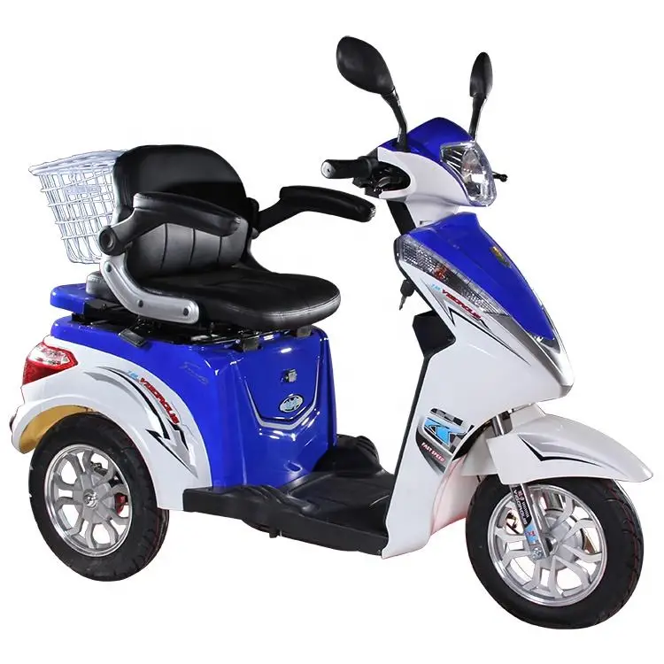 EEC Most Popular 48V 500W Electric Mobility Scoote With Three Wheels For Handicap And Elderly Disabled