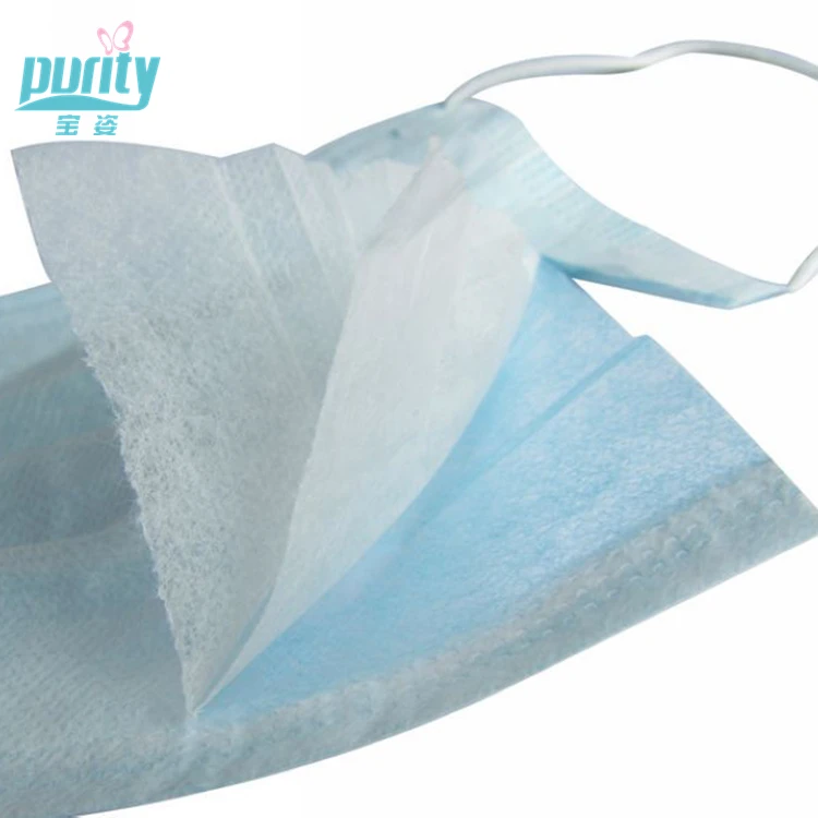 Маска для лица Одноразовая Медицинская простой дизайн маска поставщик