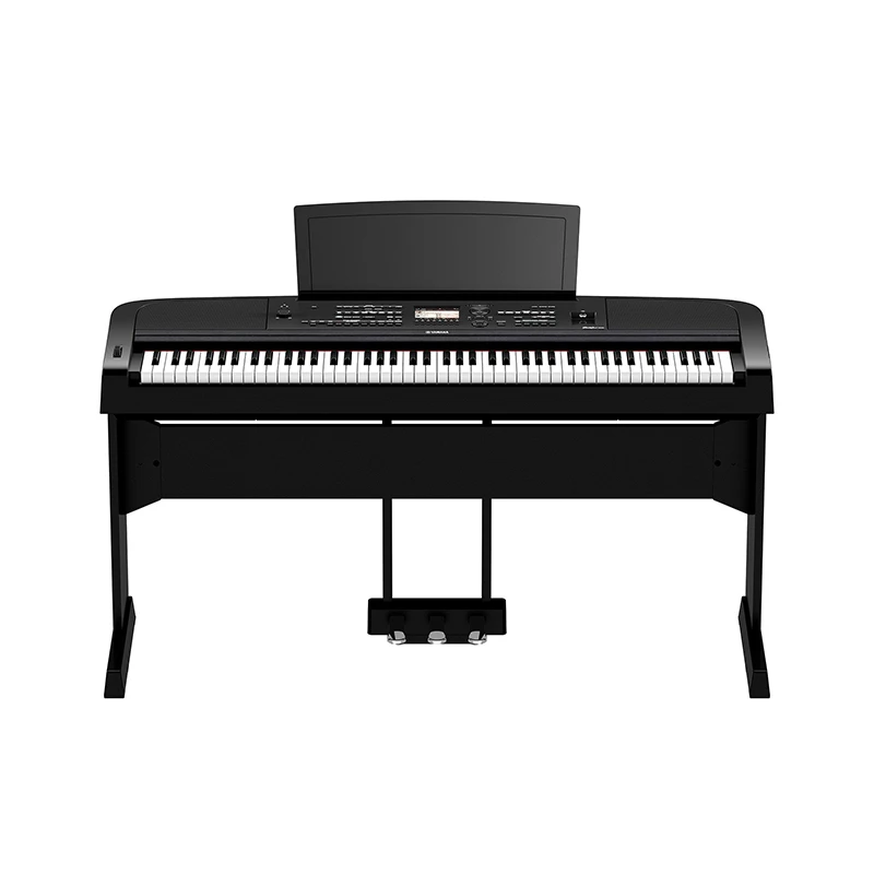 DGX-670B электрическое пианино yamahs, 88-клавишный молоток, прямая трансляция, цифровое пианино
