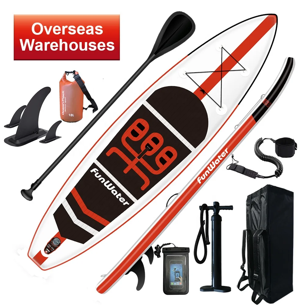 
FUNWATER Drop Shipping sup sup surf accessories inflatable standup paddle board Stand-Up Paddleboarding 