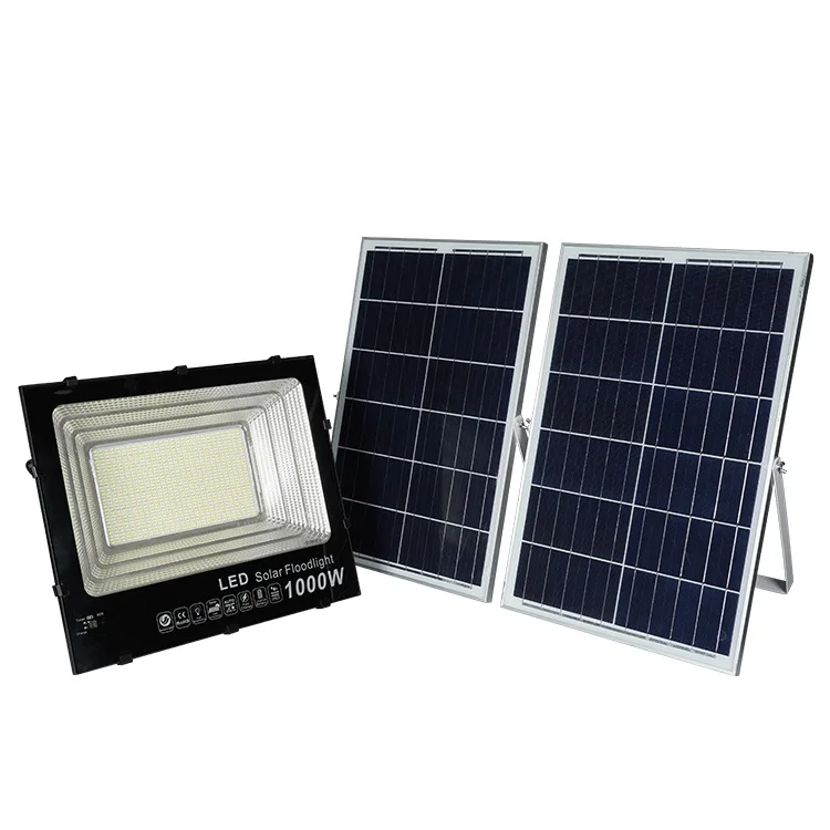 Die Casting Aluminum Solar Led Floodlight 30 50 100 150 200 300 400 500 1000 W Outdoor Solar Led Flood Light