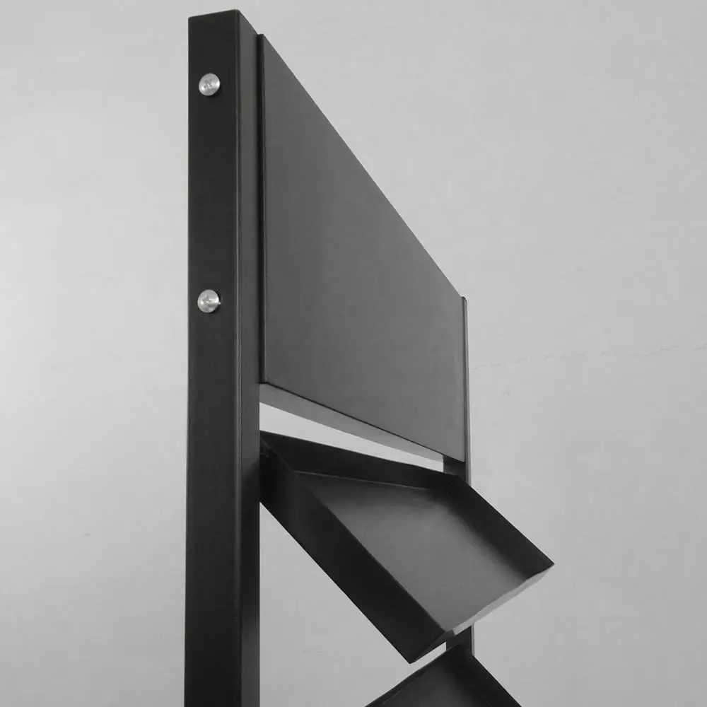 Heavy Duty 8-Tiers Metal Floor Storage Rack Ceramic Tile Display Stand for Showroom