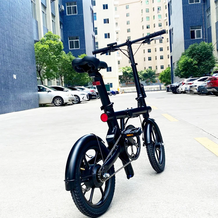 2-колесный скутер с усилителем, фара для электровелосипеда в 250 Вт 36В тормозной складывающийся для взрослых мотор Байк, способный преодолевать Броды для электрического велосипеда с педалью