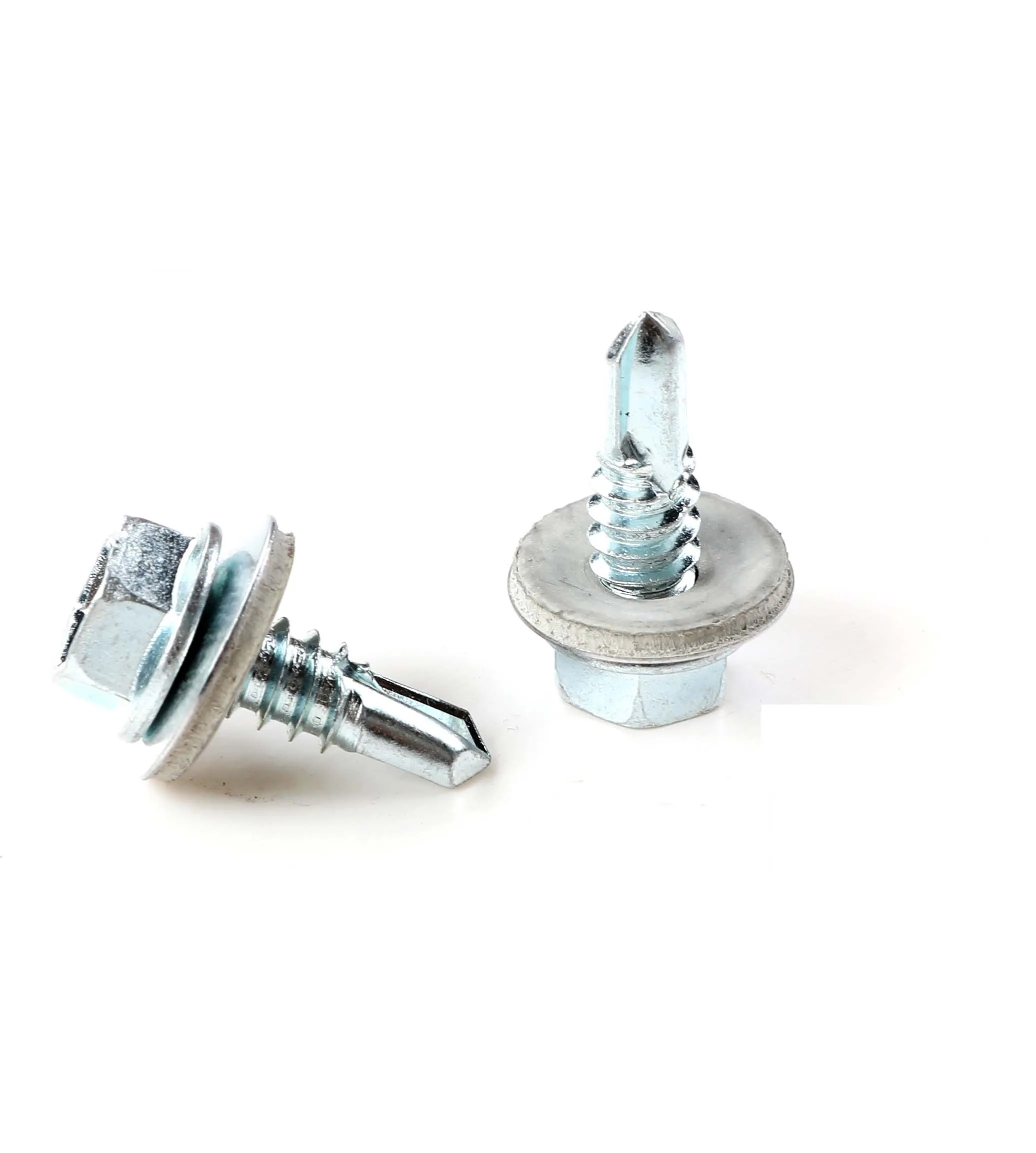 hex head self drilling concrete screw roofing screws with rubber washers