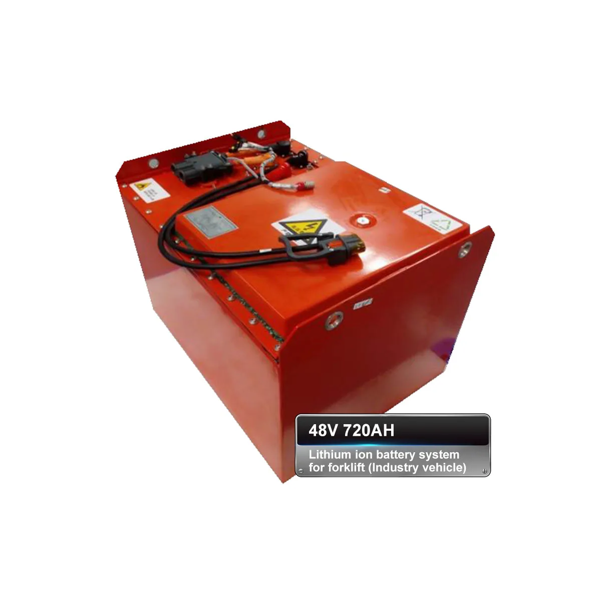 MVPACK long life ultra fast charging 48V 720AH lithium ion battery system lithium ion battery for forklift