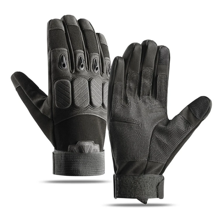 Custom Climbing Hunting Outdoor Sport Hard Knuckles Tactic Gloves Full Finger Tactical Gloves